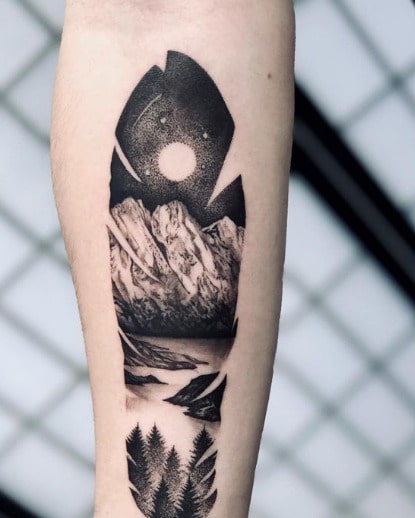 Shin Tattoos For Men