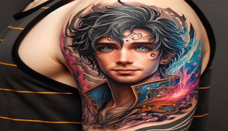 Fantasy Art Portraits idea tattoos