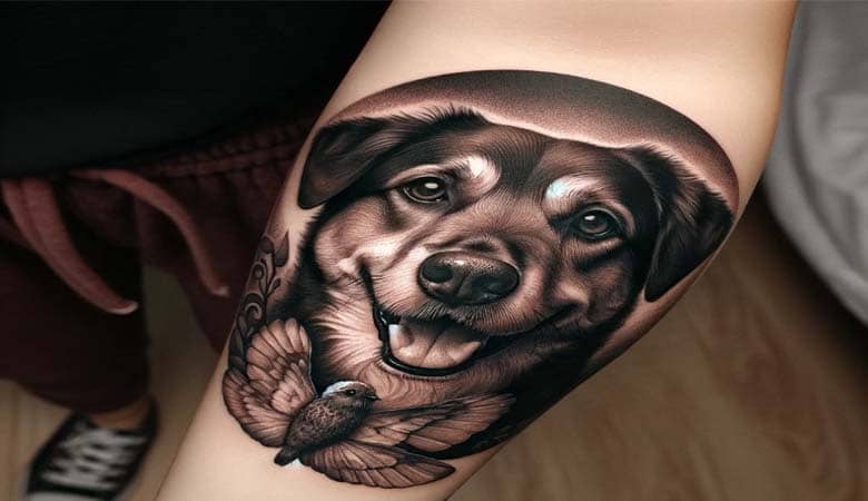 Pet Portraits tattoo
